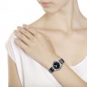 Женские серебряные наручные часы 