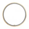 Обручальное кольцо из комбинированного золота с бриллиантом SOKOLOV
