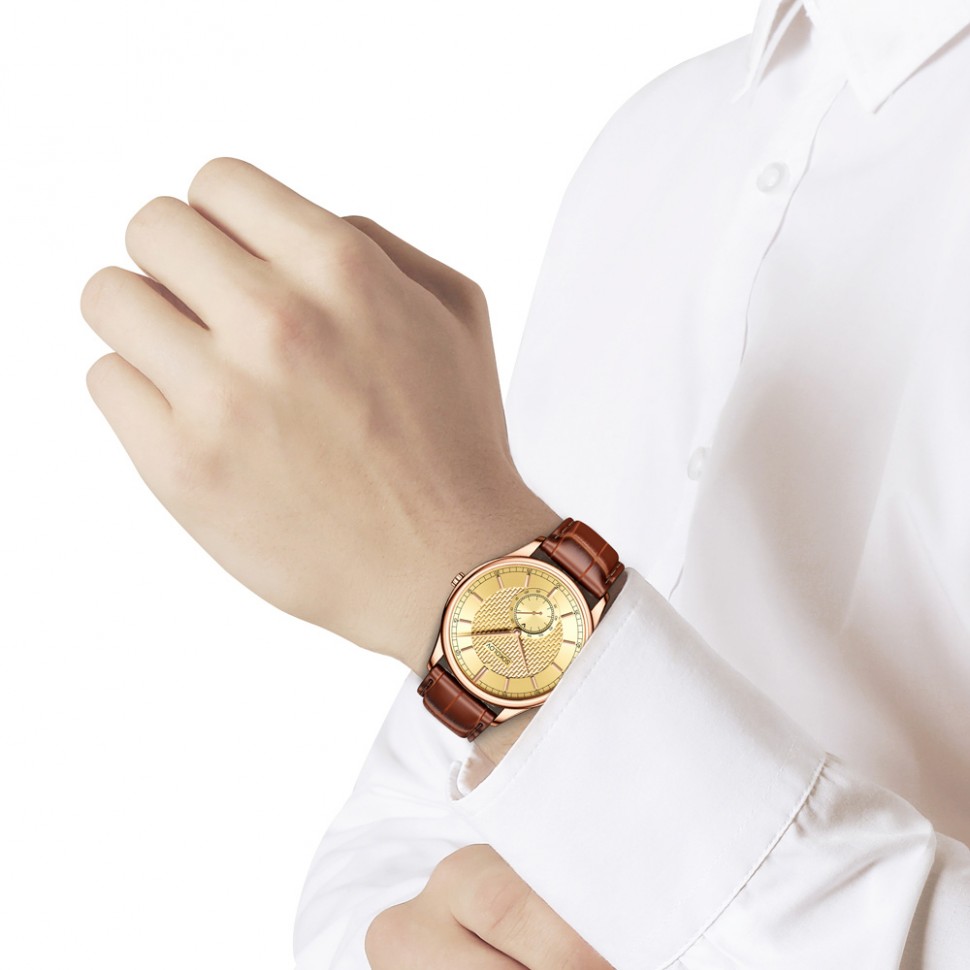 Мужские золотые часы-купить со скидкой в рассрочку или в кредит с доставкой