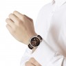 Мужские наручные серебряные часы SOKOLOV с хронографом