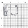 Серьги из серебра с бесцветными фианитами