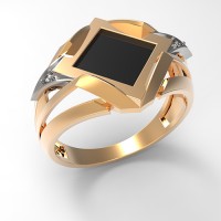 Кольцо из золота для мужчин  