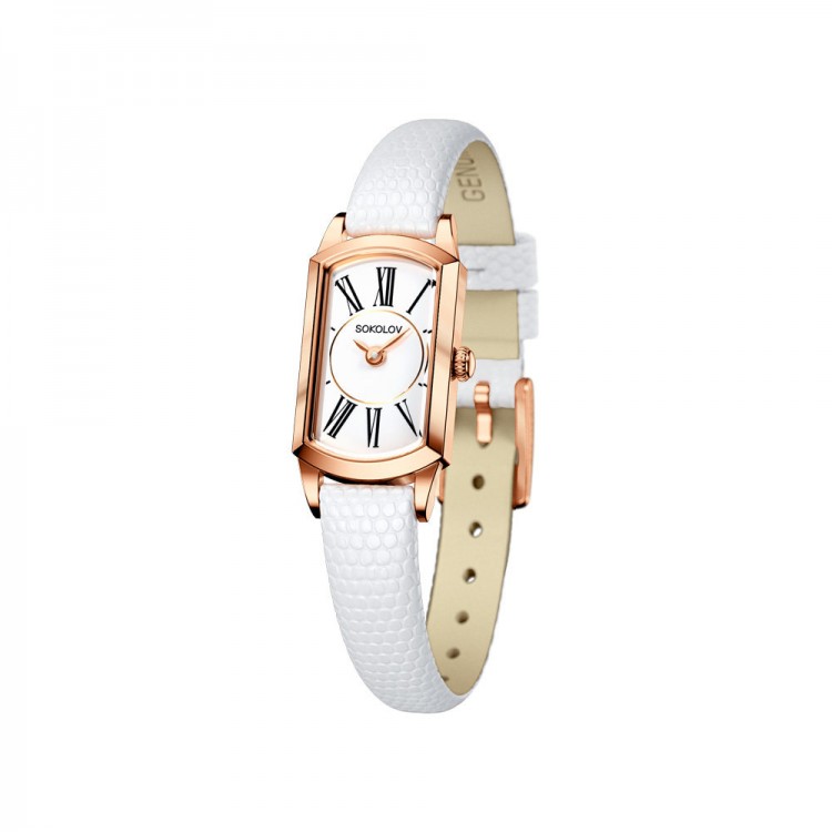 Женские часы SOKOLOV из розового золота  