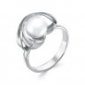 Стильное серебряное кольцо с жемчугом