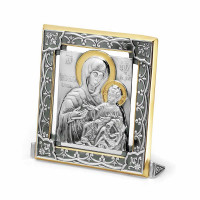 Икона серебряная Пресвятой Богородицы Иверская 