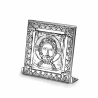 Икона из серебра Спас Нерукотворный