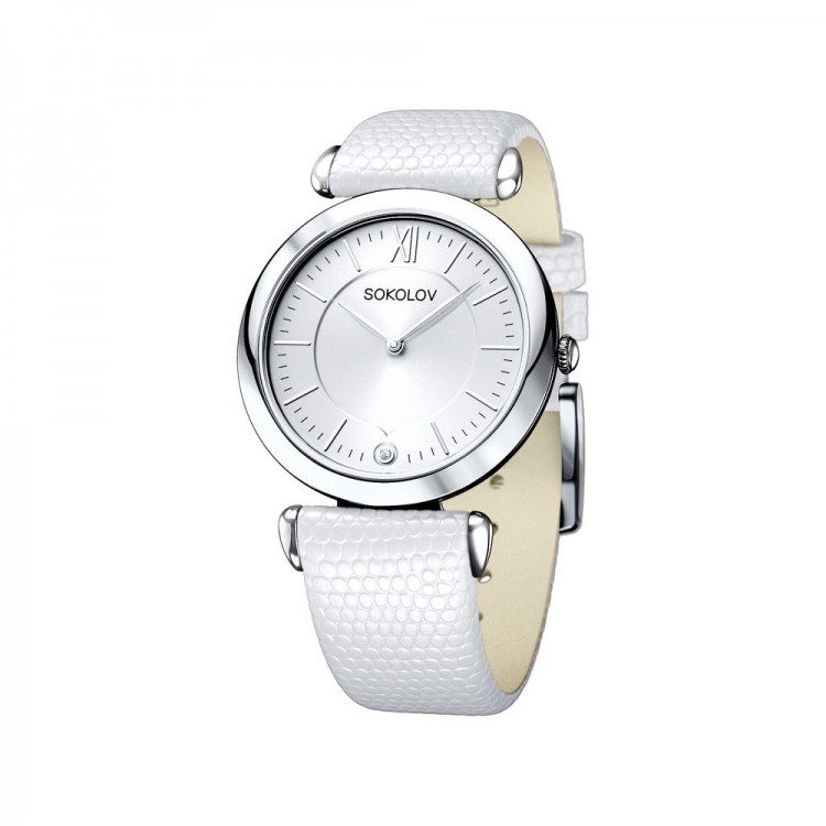 Наручные серебряные часы для женщин   